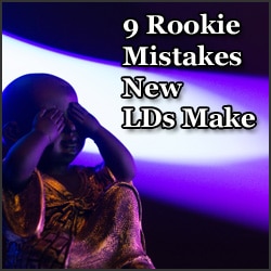 9 mistakes rokkie lds make