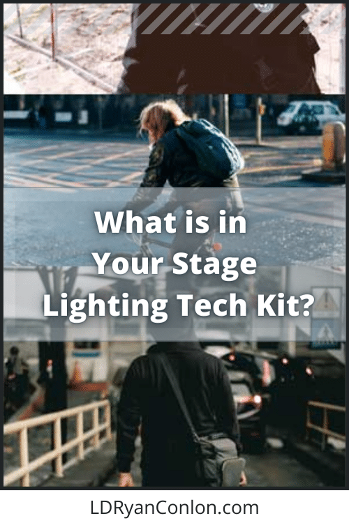 What is in your stage lighting tech kit small pin