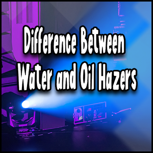 Exploring the contrast between water and oil hazers.