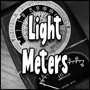 A monochrome image showcasing a light meter.