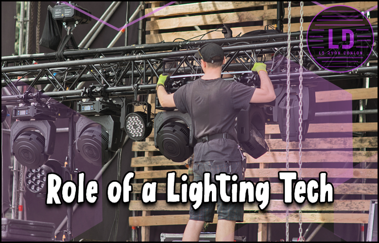 The role of a Stage Lighting Technician.