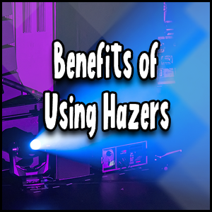Discover the numerous benefits of incorporating hazers into live performances.