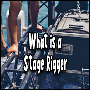 A stage rigger is a professional responsible for ensuring the safe and efficient setup and operation of various elements on a stage, such as lighting, sound systems, and set pieces. They use their